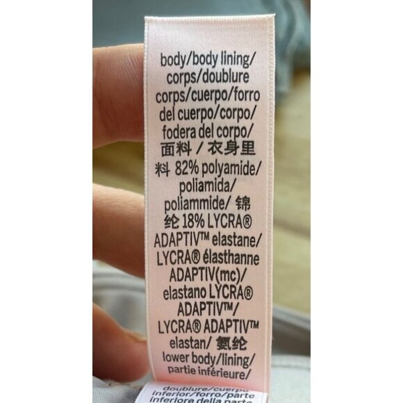 Victoria's Secret Lux Glossy Sport Wide Leg Jumpsuit Size M NWT VSX Brown Mocha - Picture 11 of 14